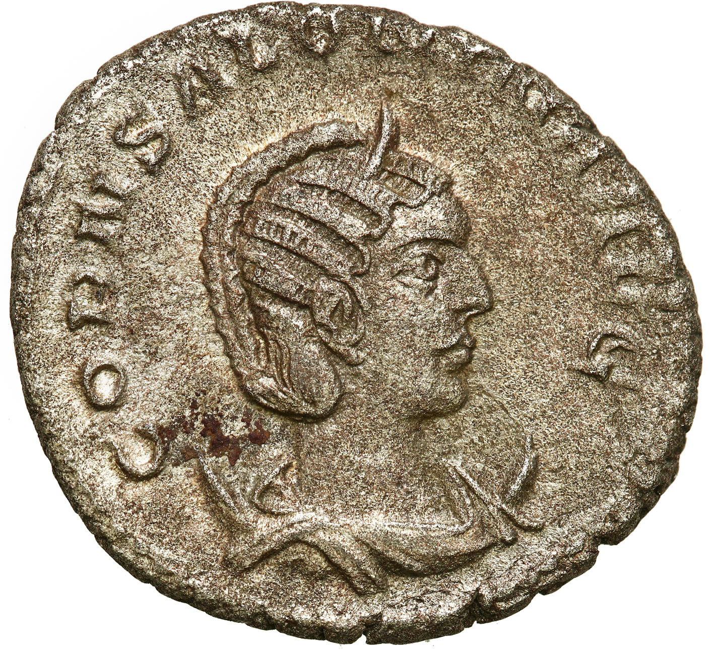 Cesarstwo Rzymskie, Antoninian Bilonowy, Salonina żona Galliena 253 - 268 n. e., Antiochia